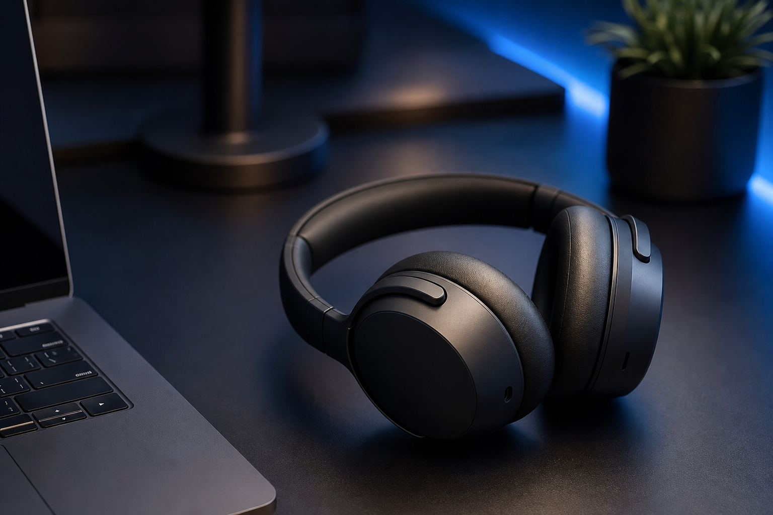 Generic technology product illustration for Best Noise-Canceling Headphones for Focus